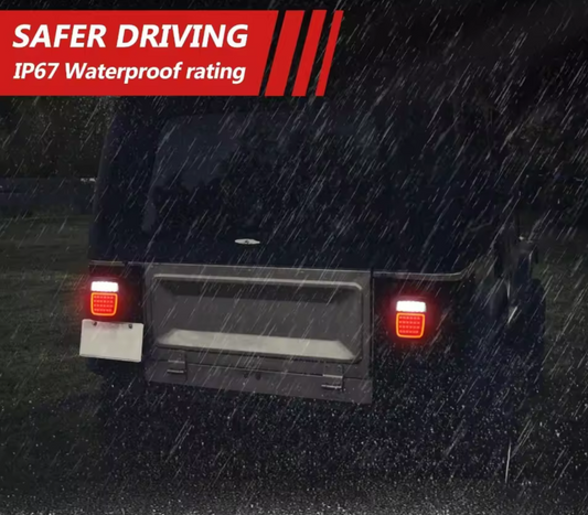 Fanali / Fari posteriori FUMÈ per Jeep Wrangler CJ, TJ, YJ, JK