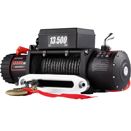 Winch 13500LBS - 6123.5kg, 12volt and 24volt, 24m VEVOR
