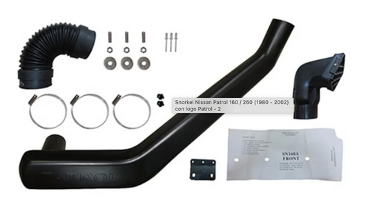 Snorkel Nissan Patrol Y60 2.8TD (1988-1997) avec logo