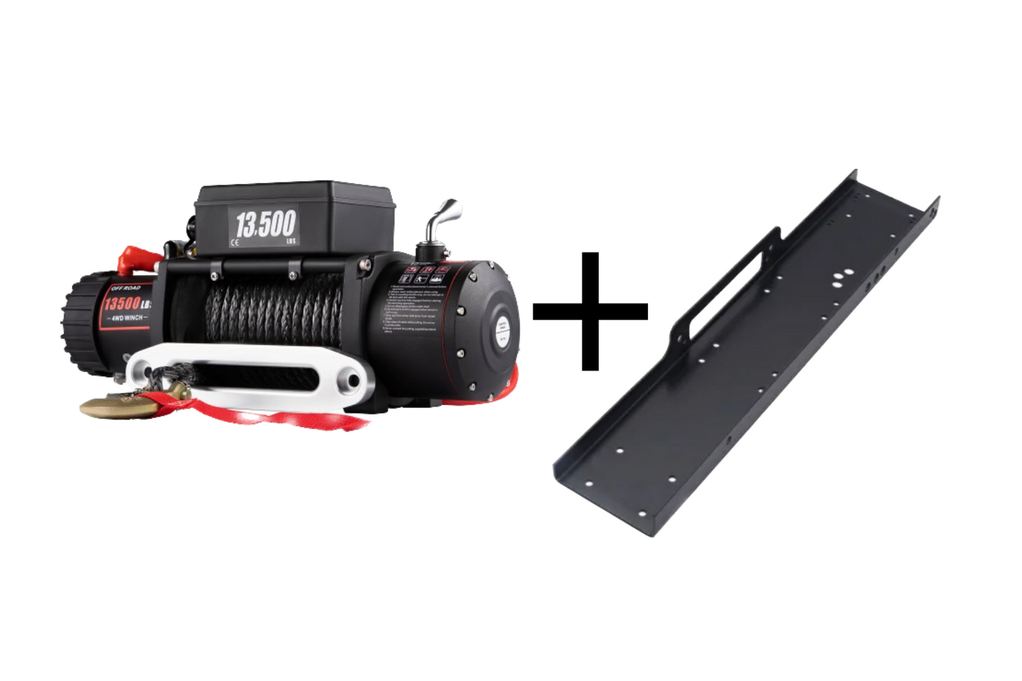 Verricello 13500LBS - 6123,5kg 24VOLT