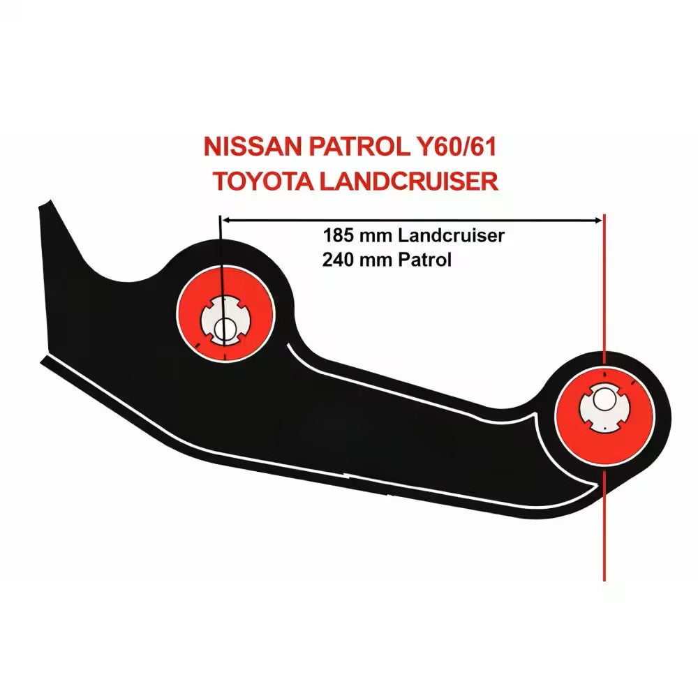Boccole Caster Kit Bracci anteriori Toyota Land Cruiser
