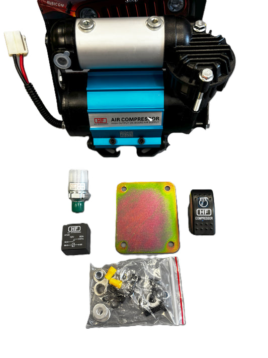 Compressore auto off road motore 12V  8 bar 85l/min