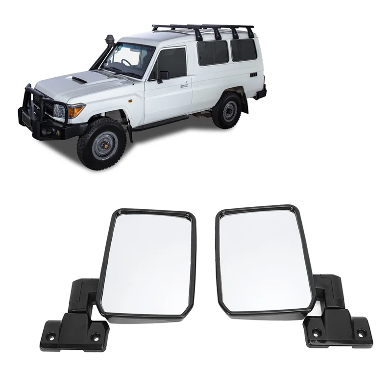 COPPIA Specchietto retrovisore per Toyota Landcruiser 70 75 78