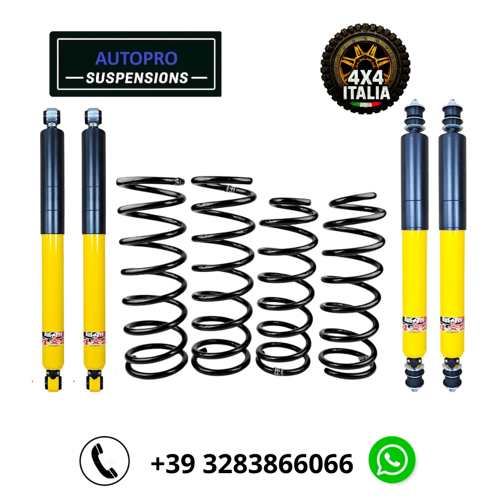 Kit di rialzo AutoPro REGOLABILE +7.5cm Nissan Patrol GR Y60 Y61