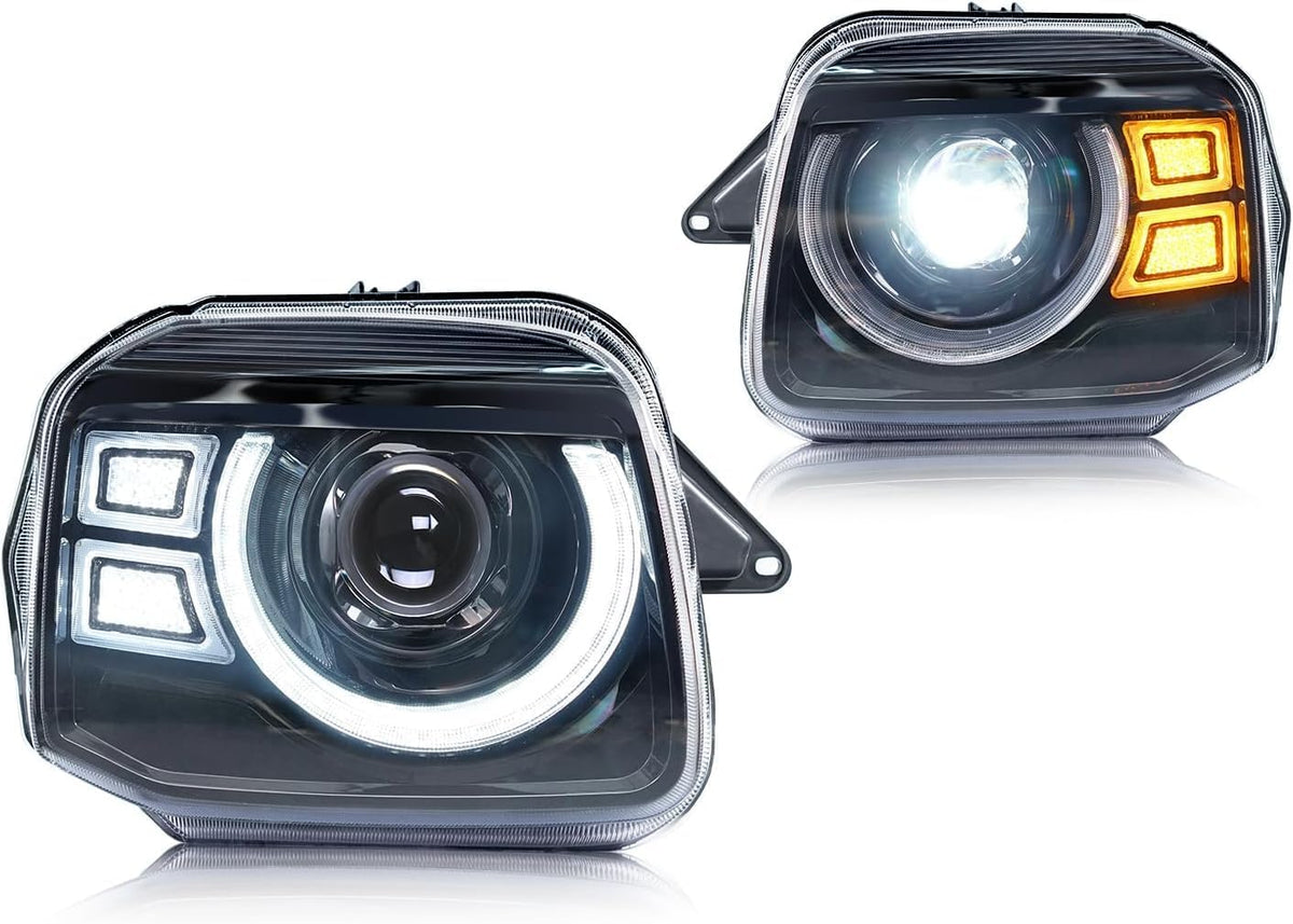 Fari Anteriori Doppia Lente per Suzuki Jimny 1998–2017