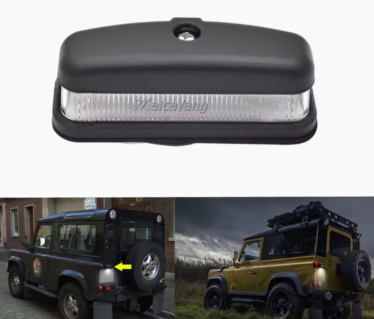Luce targa a LED per Land Rover Defender