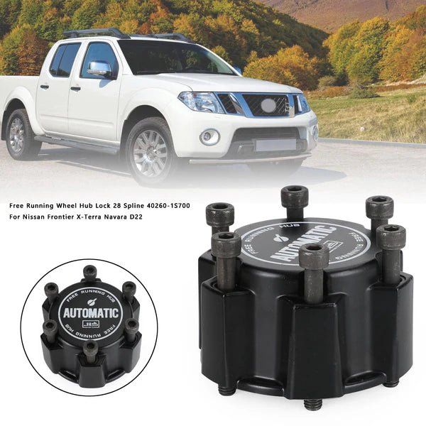 Mozzi originali Automatici per Nissan Navarra / X-Terra 28cave