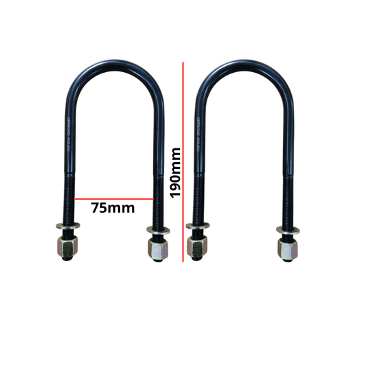 KIT U-BOLT/ CAVALLOTTI POSTERIORI BALESTRA Mitsubishi Pajero (91-99) / pajero sport (98-06)