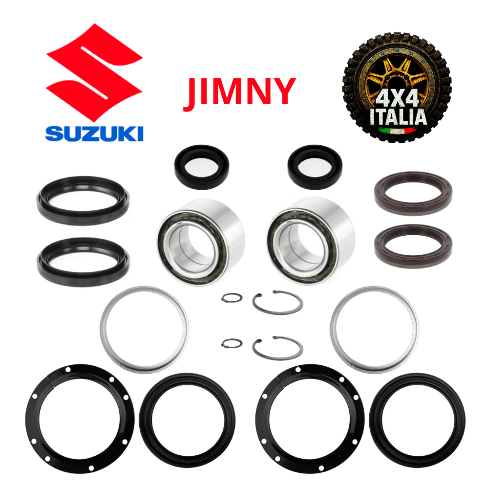 Kit revisione fuso, bocce e cuscinetti ponte anteriore Suzuki Jimny