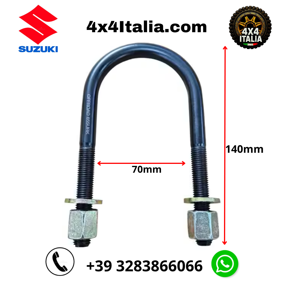 U-BOLT/ CAVALLOTTO BALESTRA SUZUKI SAMURAI  LJ, SJ 1981+