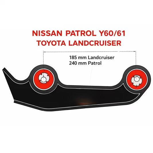 Boccole Caster Kit Bracci anteriori Toyota Land Cruiser
