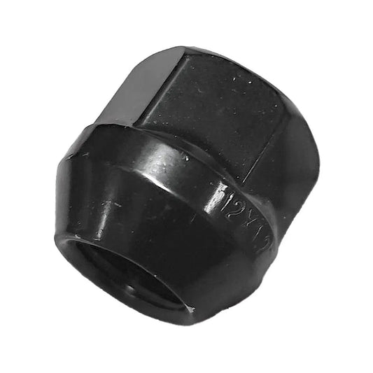 Noce nera per ruota 12x1.25 Ideale per portapacchi di chiave 19