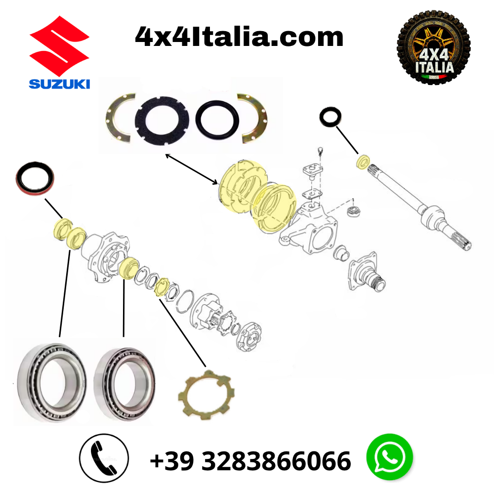 Kit Revisione Ponte Bocce / Fuso Suzuki Sj Samurai