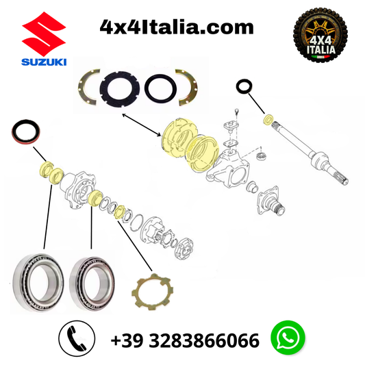 Kit Revisione Ponte Bocce / Fuso Suzuki Sj Samurai
