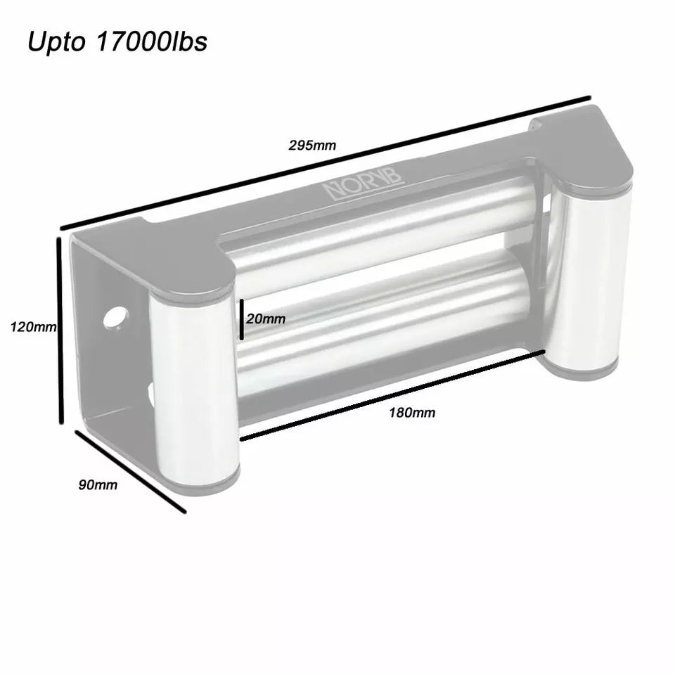 Rulliera Passa cavo a rulli a 4 per Verricello Argano per 4x4