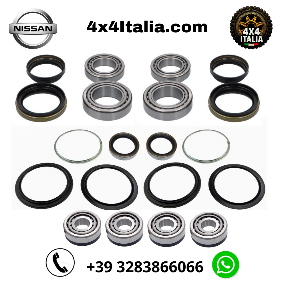 Kit COMPLETO revisione Bocce / Fuso Ponte Anteriore per Nissan Patrol GR Y61 (tutti i modelli)