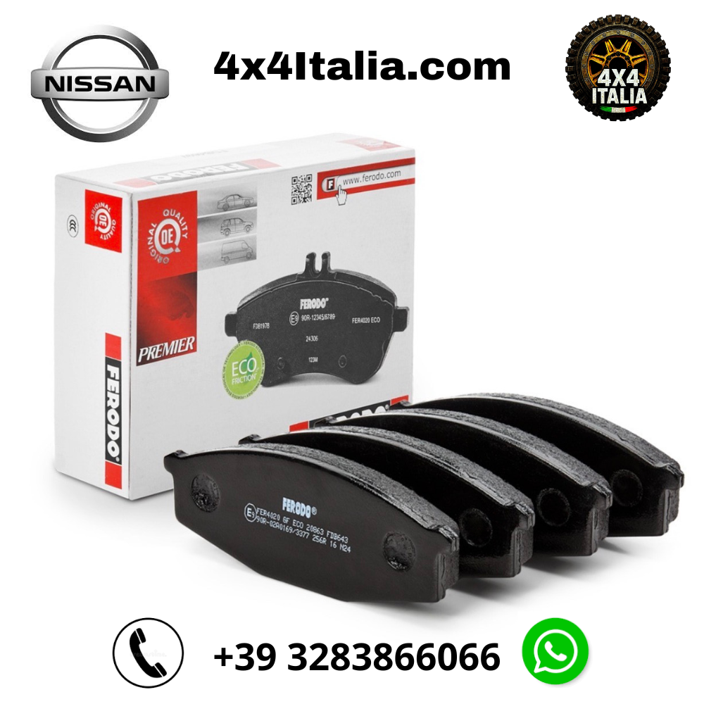Kit pastiglie freni assale anteriore per NISSAN Patrol TR 160/260