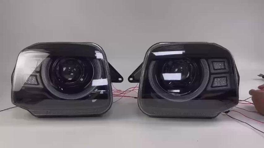 Fari Anteriori Doppia Lente per Suzuki Jimny 1998–2017